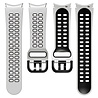 Strap-it Strap-it Correa deportiva casilla Samsung Galaxy Watch FE (negro/blanco) Strap-it Strap-it Correa deportiva casilla Samsung Galaxy Watch FE (negro/blanco)