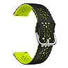 Strap-it Strap-it Correa silicona estampada Samsung Galaxy Watch FE (negro/verde) Strap-it Strap-it Correa silicona estampada Samsung Galaxy Watch FE (negro/verde)