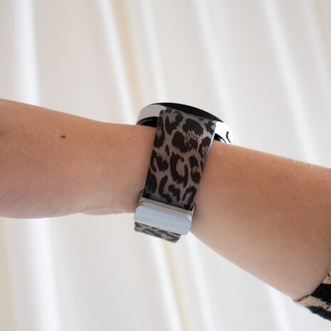 Strap-it Strap-it Correa D-Buckle Luminous Leopard Samsung Galaxy Watch 7 - 40mm Strap-it Strap-it Correa D-Buckle Luminous Leopard Samsung Galaxy Watch 7 - 40mm