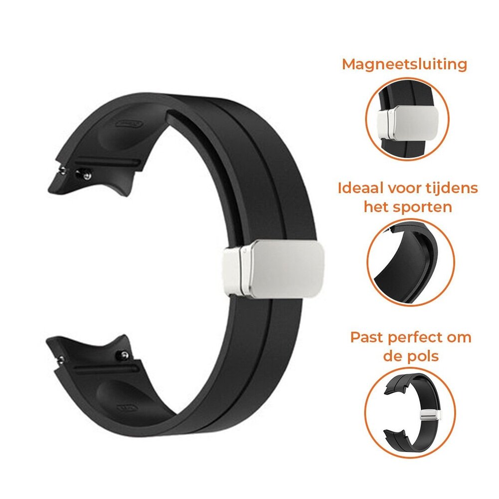 Strap-it Strap-it Correa D-Buckle Sport Samsung Galaxy Watch 7 - 40mm (negro) Strap-it Strap-it Correa D-Buckle Sport Samsung Galaxy Watch 7 - 40mm (negro)