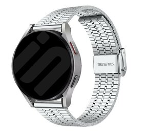 Strap-it Correa acero elegante Samsung Galaxy Watch 7 - 40mm (plata) Strap-it Correa acero elegante Samsung Galaxy Watch 7 - 40mm (plata)