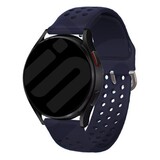 Strap-it Correa silicona agujeros Galaxy Watch 7 - 40mm (azul oscuro)