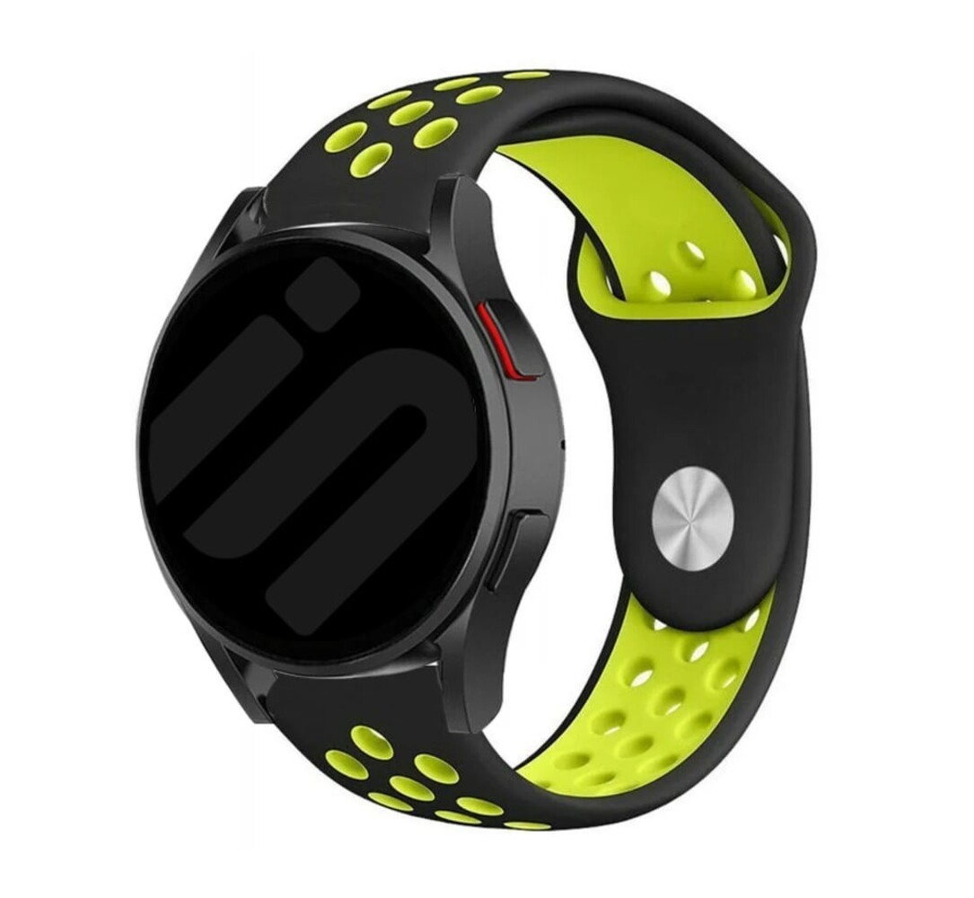 Strap-it Strap-it Correa deportiva Samsung Galaxy Watch 7 - 40mm (negro/amarillo) Strap-it Strap-it Correa deportiva Samsung Galaxy Watch 7 - 40mm (negro/amarillo)