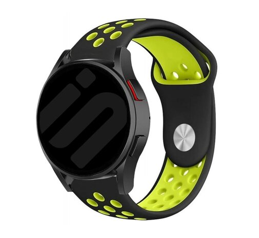 Strap-it Strap-it Correa deportiva Samsung Galaxy Watch 7 - 40mm (negro/amarillo) Strap-it Strap-it Correa deportiva Samsung Galaxy Watch 7 - 40mm (negro/amarillo)