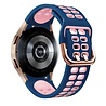 Strap-it Strap-it Correa deportiva casilla Samsung Galaxy Watch 7 - 40mm (azul/rosa) Strap-it Strap-it Correa deportiva casilla Samsung Galaxy Watch 7 - 40mm (azul/rosa)