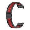 Strap-it Strap-it Correa acero Samsung Galaxy Watch 7 - 40mm (negro/rojo) Strap-it Strap-it Correa acero Samsung Galaxy Watch 7 - 40mm (negro/rojo)