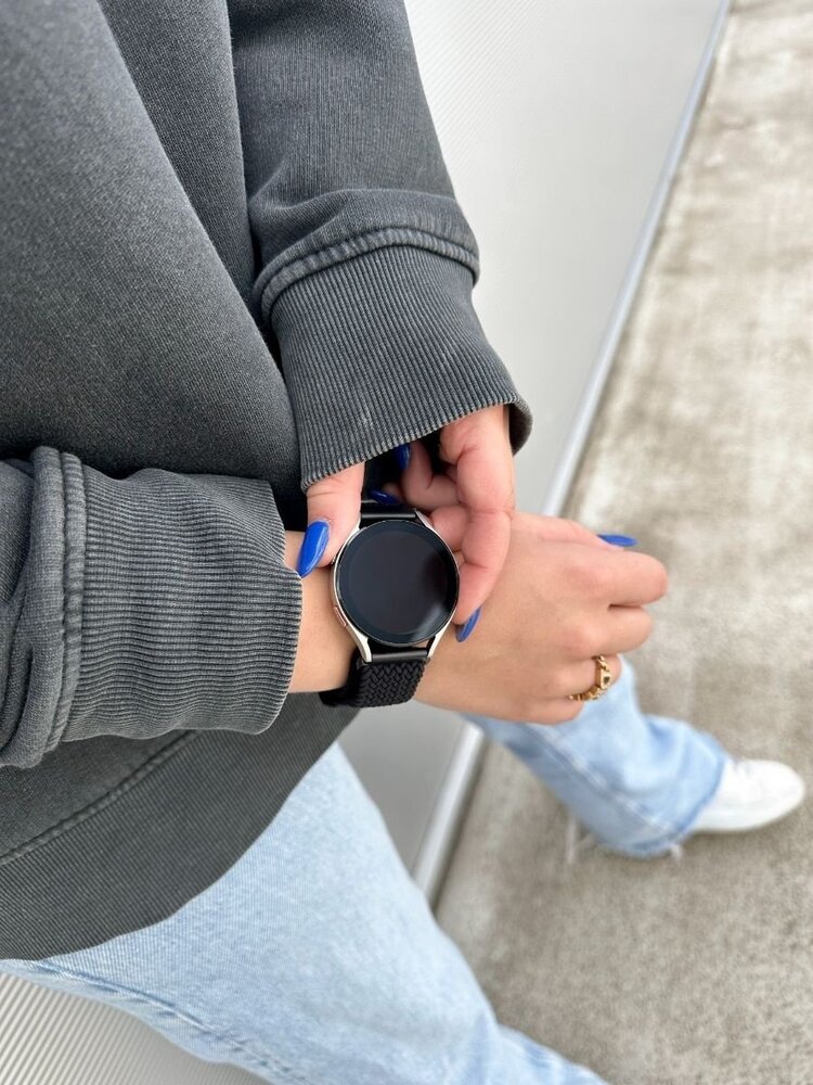 Strap-it Strap-it Correa nylon trenzado Samsung Galaxy Watch 7 - 40mm (negro) Strap-it Strap-it Correa nylon trenzado Samsung Galaxy Watch 7 - 40mm (negro)