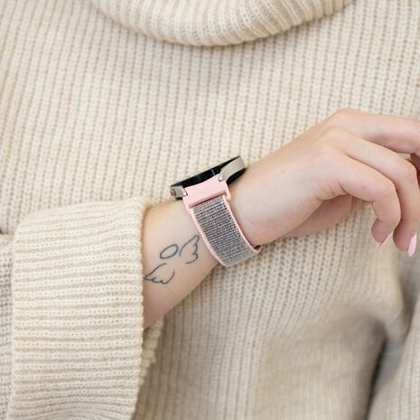 Strap-it Strap-it Correa nylon 'One push' Samsung Galaxy Watch 7 - 40mm (rosa) Strap-it Strap-it Correa nylon 'One push' Samsung Galaxy Watch 7 - 40mm (rosa)