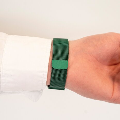 Strap-it Strap-it Correa Milanesa 'One push' Samsung Galaxy Watch 7 - 40mm (verde) Strap-it Strap-it Correa Milanesa 'One push' Samsung Galaxy Watch 7 - 40mm (verde)