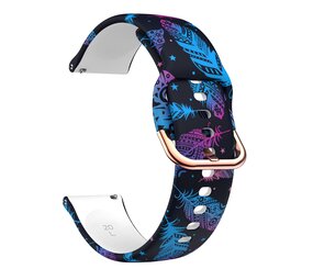 Strap-it Correa Funky Feather Samsung Galaxy Watch 7 - 44mm Strap-it Correa Funky Feather Samsung Galaxy Watch 7 - 44mm