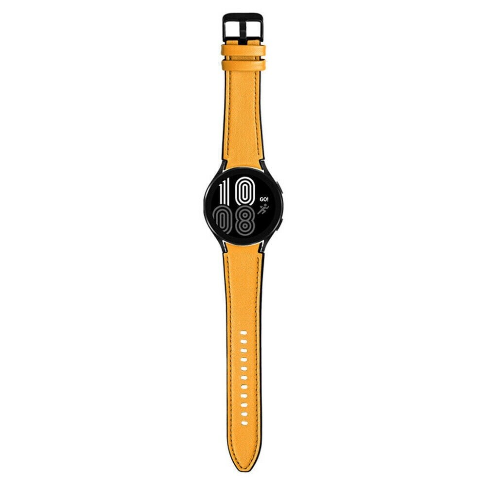 Strap-it Strap-it Correa cuero híbrida Samsung Galaxy 7 - 44mm (amarillo) Strap-it Strap-it Correa cuero híbrida Samsung Galaxy 7 - 44mm (amarillo)