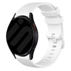 Strap-it Strap-it Correa silicona lujo Samsung Galaxy Watch 7 - 44mm (blanco)