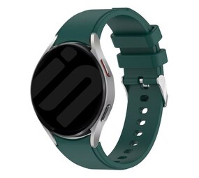 Strap-it Correa silicona ajuste perfecto Samsung Galaxy Watch 7 - 44mm (verde oscuro)