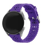Strap-it Correa silicona estampada Samsung Galaxy Watch 7 - 44mm (púrpura oscuro)