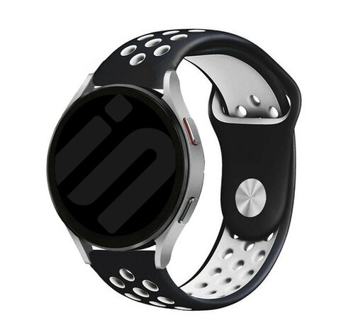 Strap-it Strap-it Correa deportiva Samsung Galaxy Watch 7 - 44mm (negro/blanco) Strap-it Strap-it Correa deportiva Samsung Galaxy Watch 7 - 44mm (negro/blanco)