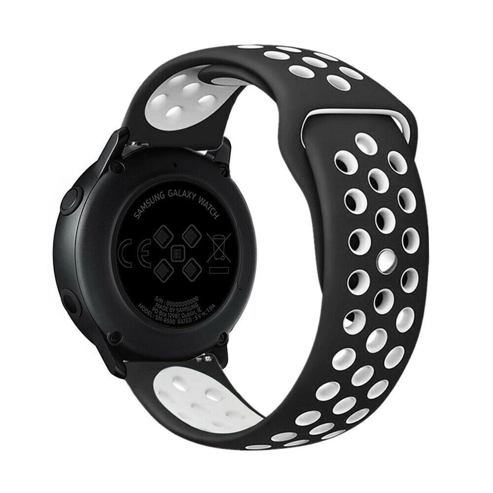 Strap-it Strap-it Correa deportiva Samsung Galaxy Watch 7 - 44mm (negro/blanco) Strap-it Strap-it Correa deportiva Samsung Galaxy Watch 7 - 44mm (negro/blanco)