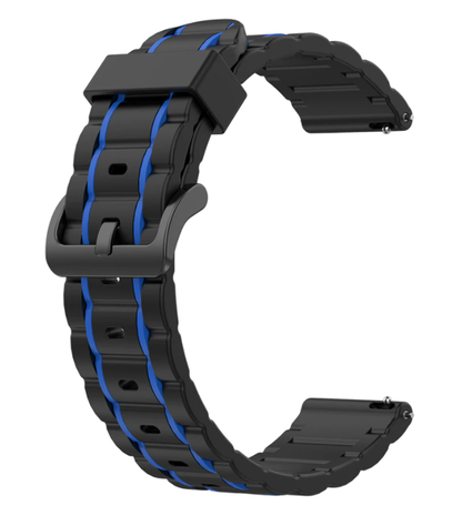 Strap-it Strap-it Correa deportiva hebilla Samsung Galaxy Watch 7 - 44mm (negro/azul) Strap-it Strap-it Correa deportiva hebilla Samsung Galaxy Watch 7 - 44mm (negro/azul)