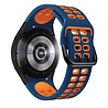 Strap-it Strap-it Correa deportiva casilla Samsung Galaxy Watch 7 - 44mm (azul/naranja) Strap-it Strap-it Correa deportiva casilla Samsung Galaxy Watch 7 - 44mm (azul/naranja)