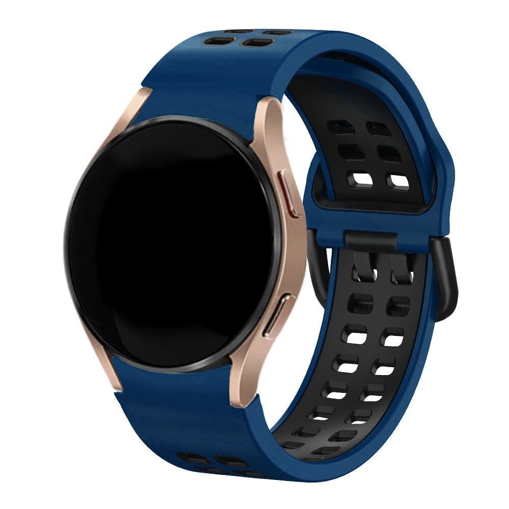 Strap-it Strap-it Correa deportiva casilla Samsung Galaxy Watch 7 - 44mm (azul oscuro/negro) Strap-it Strap-it Correa deportiva casilla Samsung Galaxy Watch 7 - 44mm (azul oscuro/negro)