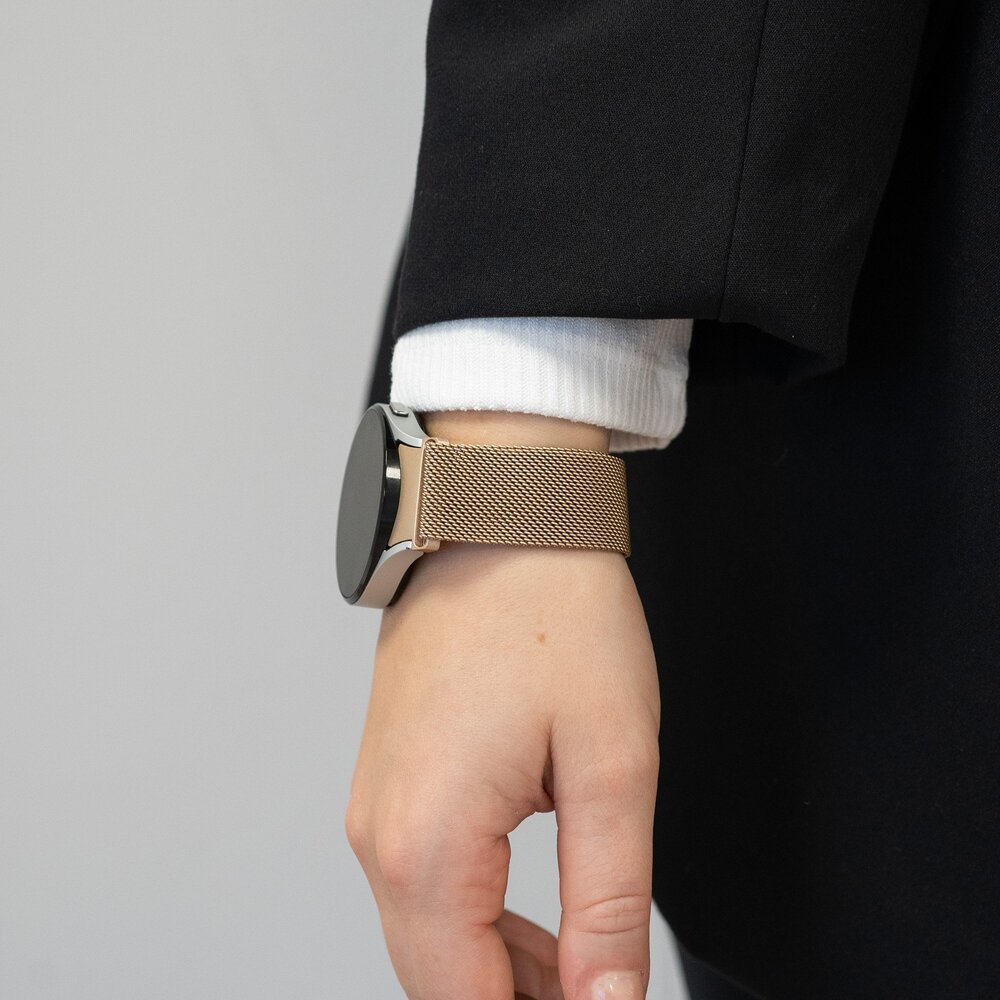 Bandz Bandz Correa loop milanesa Samsung Galaxy Watch 7 - 44mm (rosa or) Bandz Bandz Correa loop milanesa Samsung Galaxy Watch 7 - 44mm (rosa or)