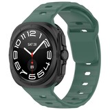 Strap-it Correa silicona robusto Samsung Galaxy Watch Ultra (verde oscuro)
