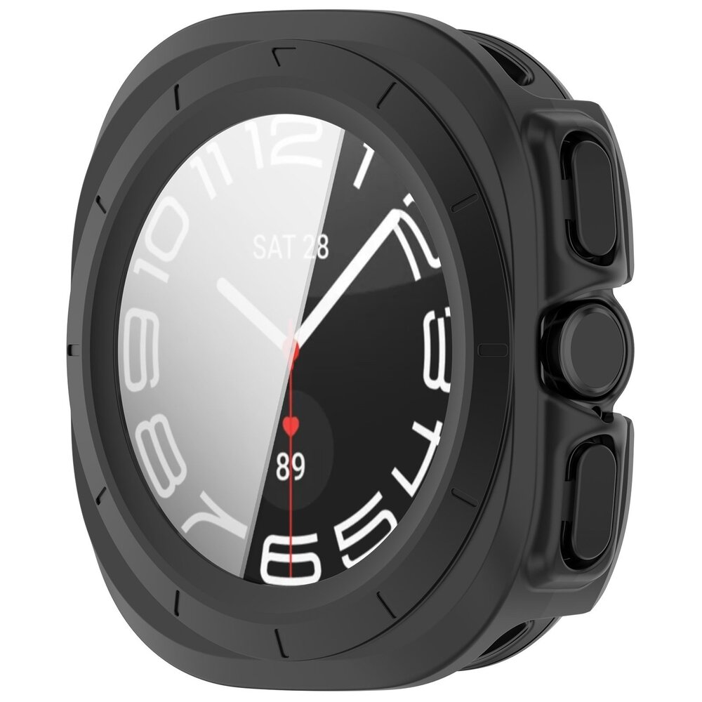 Strap-it Strap-it Funda rígida con vidrio Samsung Galaxy Watch (negro) Strap-it Strap-it Funda rígida con vidrio Samsung Galaxy Watch (negro)