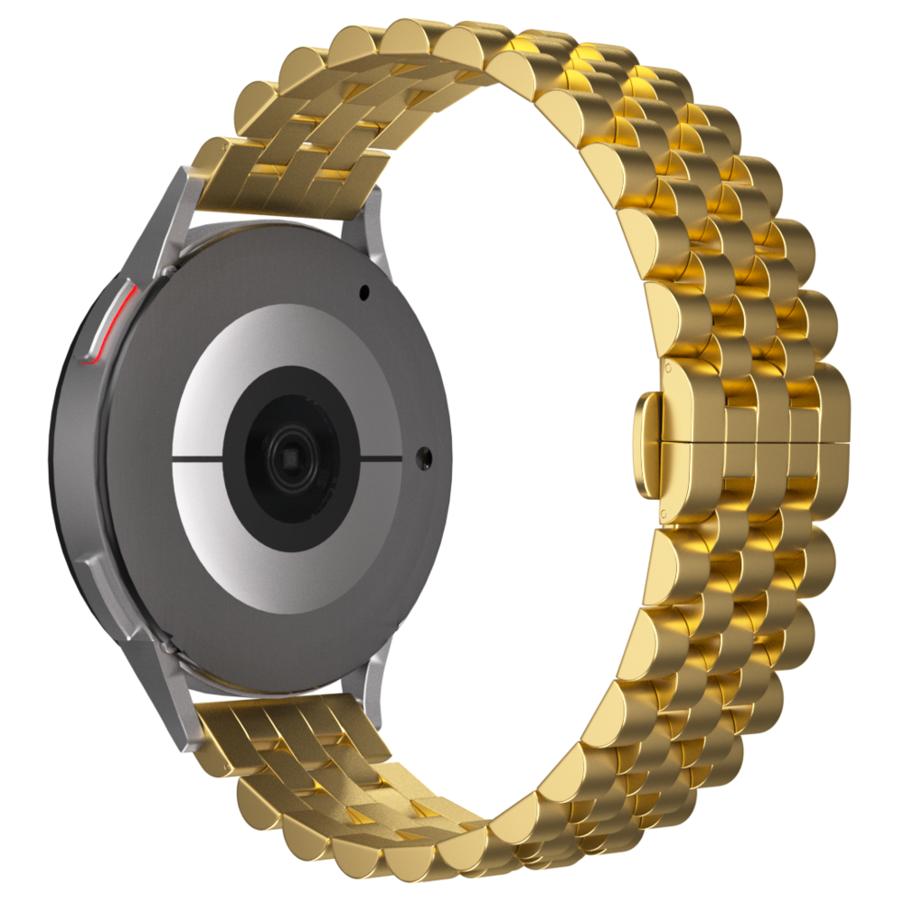 Strap-it Strap-it Correa acero Jubilee Amazfit GTR 2 (dorado) Strap-it Strap-it Correa acero Jubilee Amazfit GTR 2 (dorado)