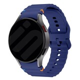 Strap-it Correa Wave Samsung Galaxy Watch 4 44mm (azul oscuro) Strap-it Correa Wave Samsung Galaxy Watch 4 44mm (azul oscuro)