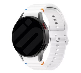 Strap-it Correa Wave Samsung Galaxy Watch 4 Classic 42mm (blanco) Strap-it Correa Wave Samsung Galaxy Watch 4 Classic 42mm (blanco)