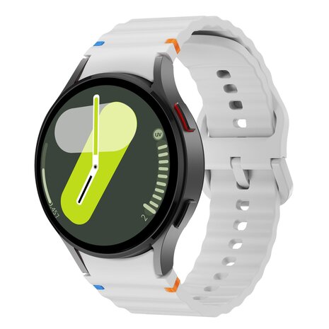 Correa Wave Samsung Galaxy Watch 7 40mm gris claro Correasmartwatch.es