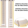 Strap-it Strap-it Correa nylon con hebilla Apple Watch (blanco estrella mix) Strap-it Strap-it Correa nylon con hebilla Apple Watch (blanco estrella mix)