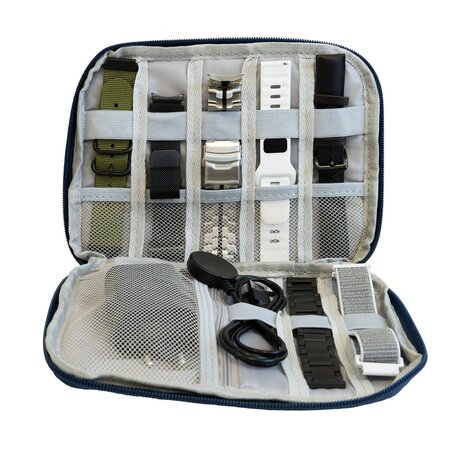 Strap-it Strap-it Estuche para correas de smartwatch (azul oscuro) Strap-it Strap-it Estuche para correas de smartwatch (azul oscuro)