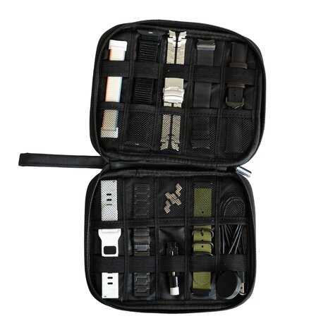 Strap-it Strap-it Organizador premium para correas de smartwatch (negro) Strap-it Strap-it Organizador premium para correas de smartwatch (negro)