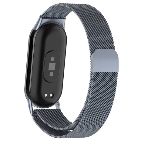 Strap-it Strap-it Correa Milanesa Xiaomi Smart Band 9 (gris espacial) Strap-it Strap-it Correa Milanesa Xiaomi Smart Band 9 (gris espacial)