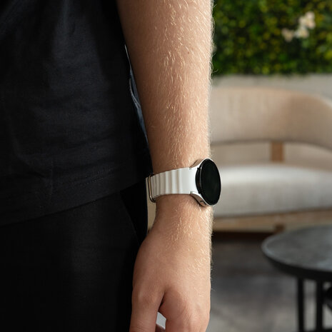 Strap-it Strap-it Correa Ocean Samsung Galaxy Watch 5 44mm (blanco) Strap-it Strap-it Correa Ocean Samsung Galaxy Watch 5 44mm (blanco)