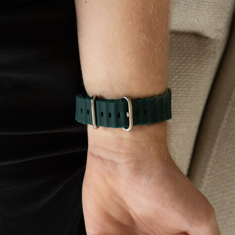Strap-it Strap-it Correa Ocean Samsung Galaxy Watch 6 - 44mm (verde oscuro) Strap-it Strap-it Correa Ocean Samsung Galaxy Watch 6 - 44mm (verde oscuro)
