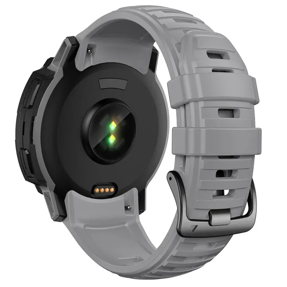 Strap-it Strap-it Correa silicona Garmin Instinct 2x (gris)
