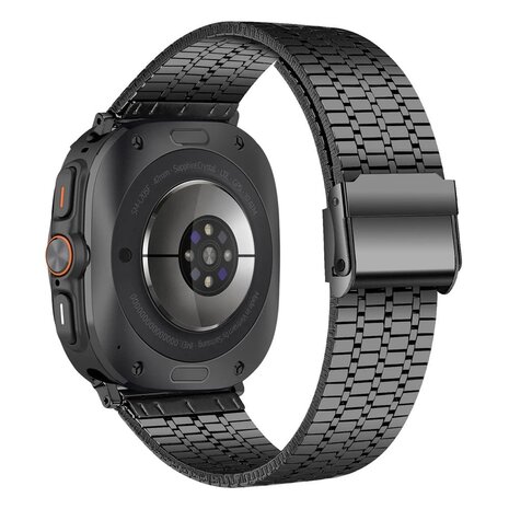 Strap-it Strap-it Correa acero de lujo Samsung Galaxy Watch Ultra (negro) Strap-it Strap-it Correa acero de lujo Samsung Galaxy Watch Ultra (negro)