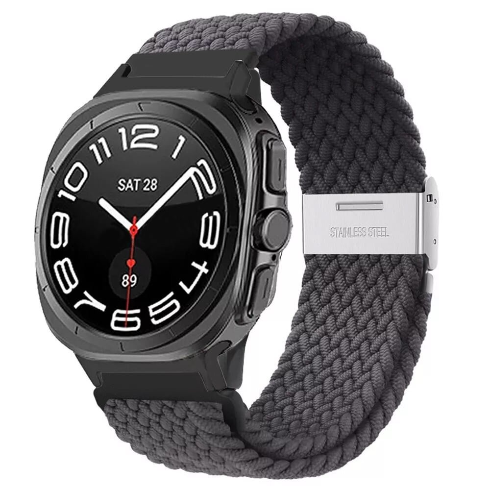 Strap-it Strap-it Correa trenzada Samsung Galaxy Watch Ultra (gris oscuro) Strap-it Strap-it Correa trenzada Samsung Galaxy Watch Ultra (gris oscuro)