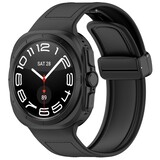Strap-it Correa cuero híbrida Samsung Galaxy Watch Ultra (negro) Strap-it Correa cuero híbrida Samsung Galaxy Watch Ultra (negro)
