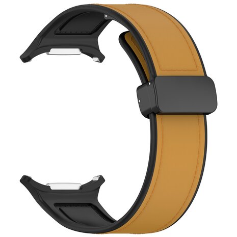 Strap-it Strap-it Correa cuero híbrida Samsung Galaxy Watch Ultra (marrón claro) Strap-it Strap-it Correa cuero híbrida Samsung Galaxy Watch Ultra (marrón claro)