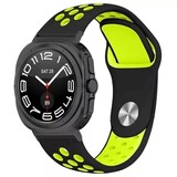 Strap-it Correa deportiva Samsung Galaxy Watch Ultra (negro/amarillo) Strap-it Correa deportiva Samsung Galaxy Watch Ultra (negro/amarillo)