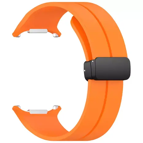 Strap-it Strap-it Correa siicona con D-buckle Samsung Galaxy Watch Ultra (naranja)