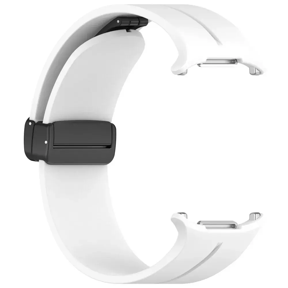 Strap-it Strap-it Correa siicona con D-buckle Samsung Galaxy Watch Ultra (blanco)