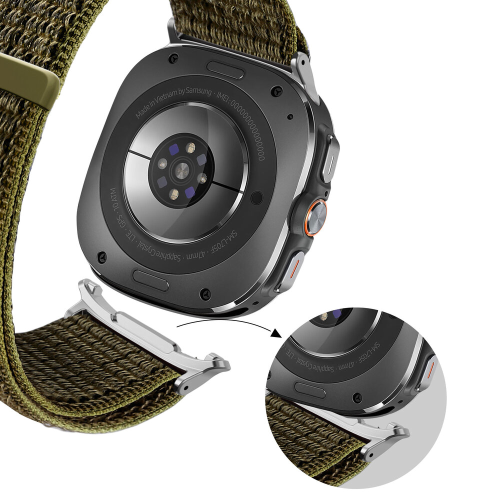 Bandz Bandz Correa nylon loop Samsung Galaxy Watch Ultra (aceituna) Bandz Bandz Correa nylon loop Samsung Galaxy Watch Ultra (aceituna)