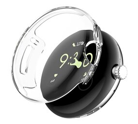 Strap-it Funda de TPU Google Pixel Watch 3 - 41mm (transparente)