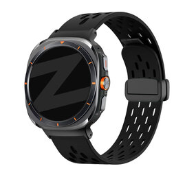 Bandz Bandz Correa Silicona 'Air' con D-buckle Samsung Galaxy Watch Ultra (negro)