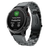 Strap-it Correa acero Garmin Fenix 8 - 47mm (negro) Strap-it Correa acero Garmin Fenix 8 - 47mm (negro)