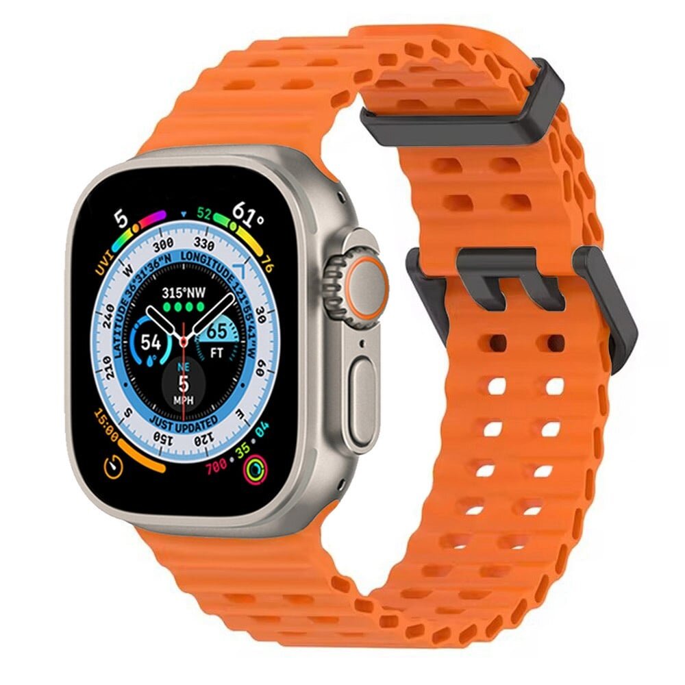 Correa naranja apple watch new arrivals