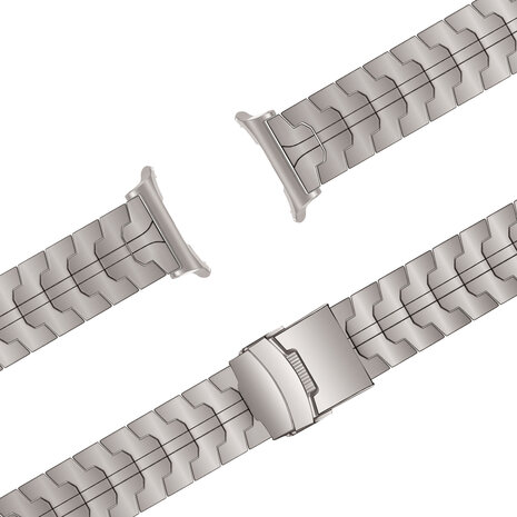 Bandz Bandz Correa titanio Samsung Galaxy Watch Ultra 'Iron' (titanium) Bandz Bandz Correa titanio Samsung Galaxy Watch Ultra 'Iron' (titanium)